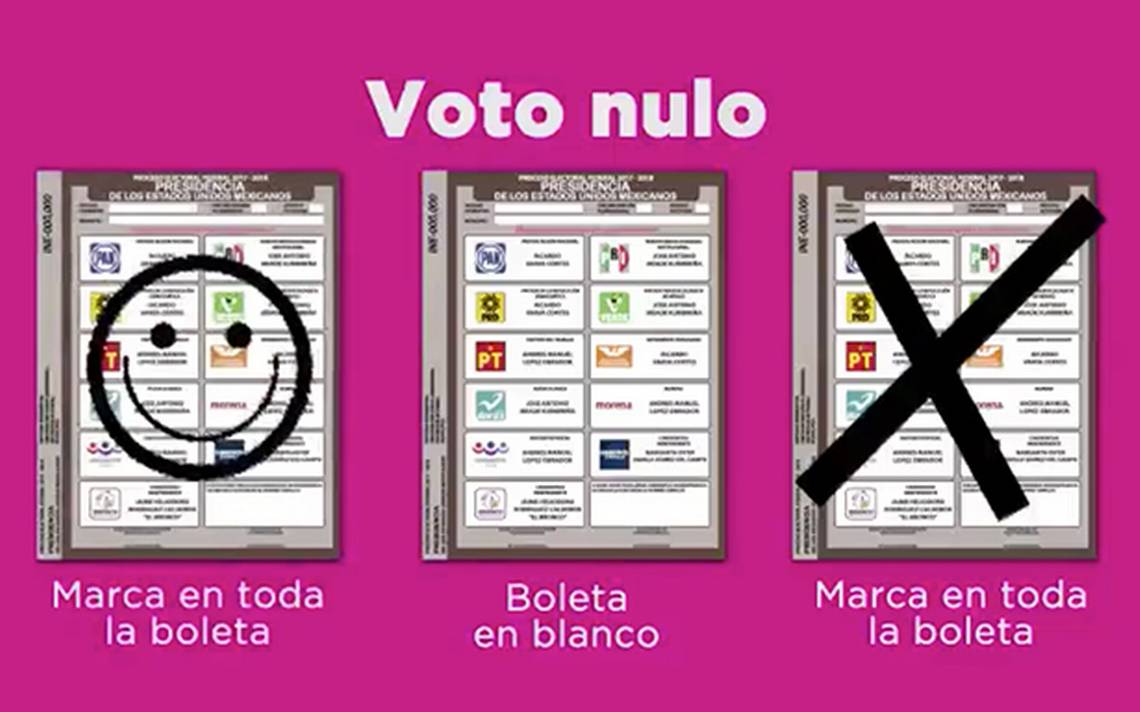 Video] ¿Cómo votar de manera correcta? Te decimos cómo hacerlo - El  Sudcaliforniano | Noticias Locales, Policiacas, sobre México, Baja  California Sur y el Mundo