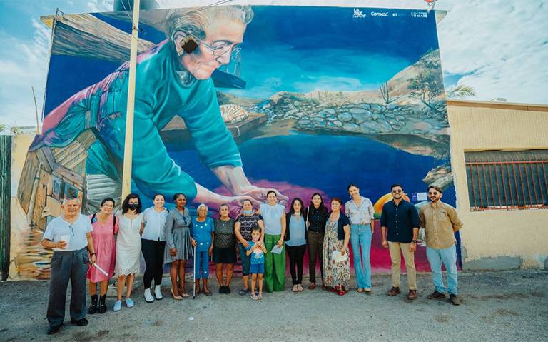Realizan 5 murales en la colonia 8 de Octubre - El Sudcaliforniano |  Noticias Locales, Policiacas, sobre México, Baja California Sur y el Mundo