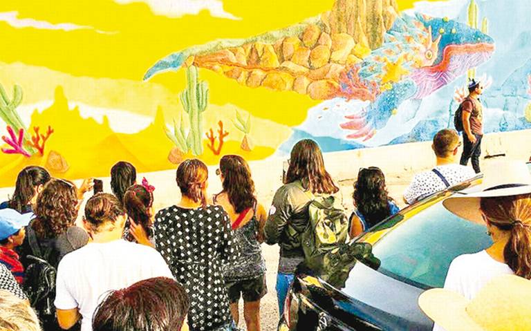 Concluyó el proyecto Ciudad Mural patrocinado por Comex - El  Sudcaliforniano | Noticias Locales, Policiacas, sobre México, Baja  California Sur y el Mundo